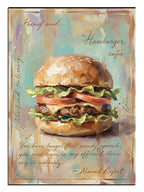 Tazeliği belli olan, her katmanı detaylı burger.