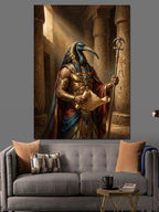 Antik Mısır Tanrısı Thoth Tablosu Kanvas Tablo