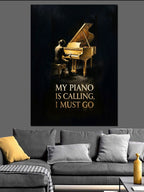 My Piano Is Calling Tabelası Kanvas Tablo