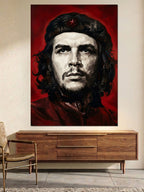 Che Guevara Karizmatik Devrimci Portresi Kanvas Tablo