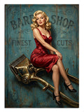marilyn monroe, berber, retro, moda