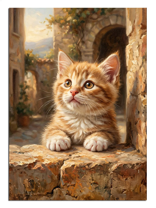 kedi, yavru kedi, pencere, bakış