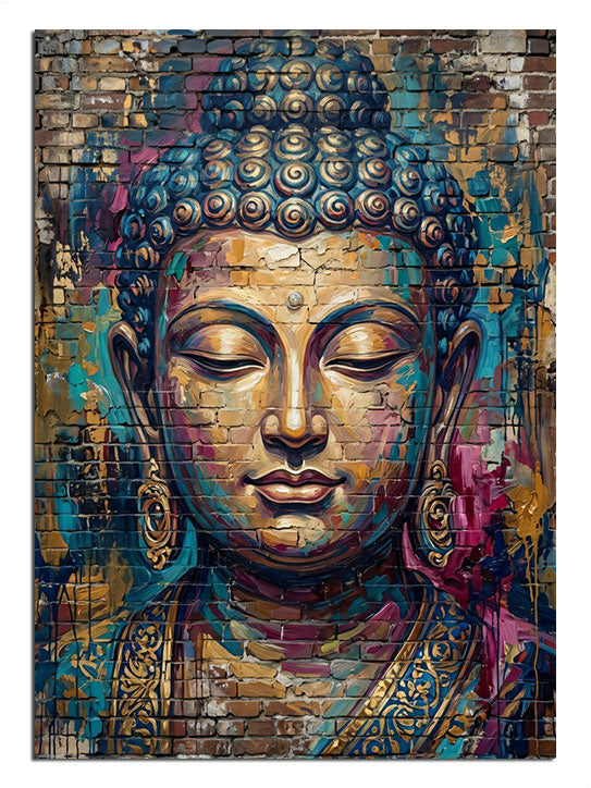 buda, meditasyon, renkli, spiritüel