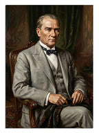 atatürk, lider, koltuk, asalet, siyah