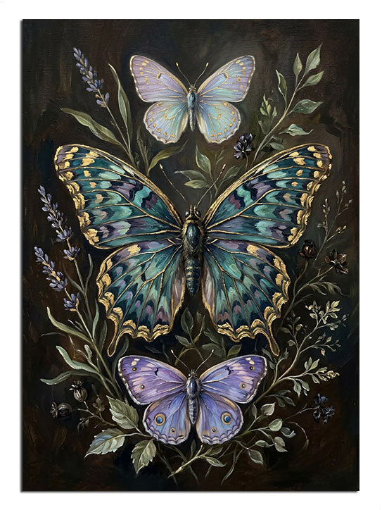 kelebek, çiçek, gece, renkli, doğa
