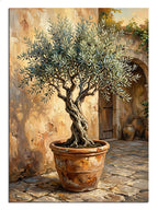 zeytin ağacı, saksı, doğa, barış, antik