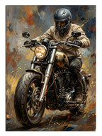 motosiklet, kask, hız, yol, modern