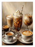 kahve, fincan, espresso, latte, mutfak