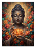 buda, meditasyon, çiçek, huzur, spiritüel