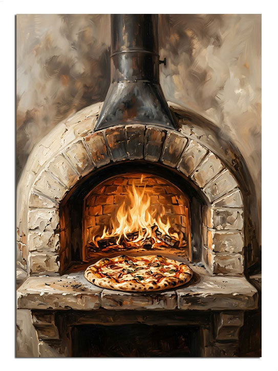 pizza, fırın, mutfak, ateş, taze