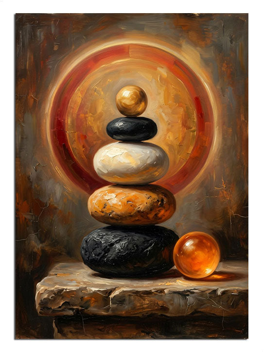 taşlar, zen, denge, meditasyon, bej