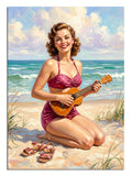 pin-up, ukulele, kumsal, yaz tatili, moda