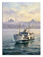 istanbul vapuru, boğaz manzarası, deniz şehir, tarih