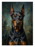 doberman, köpek portresi, asalet, güçlü hayvan