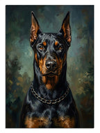 doberman, köpek portresi, asalet, güçlü hayvan