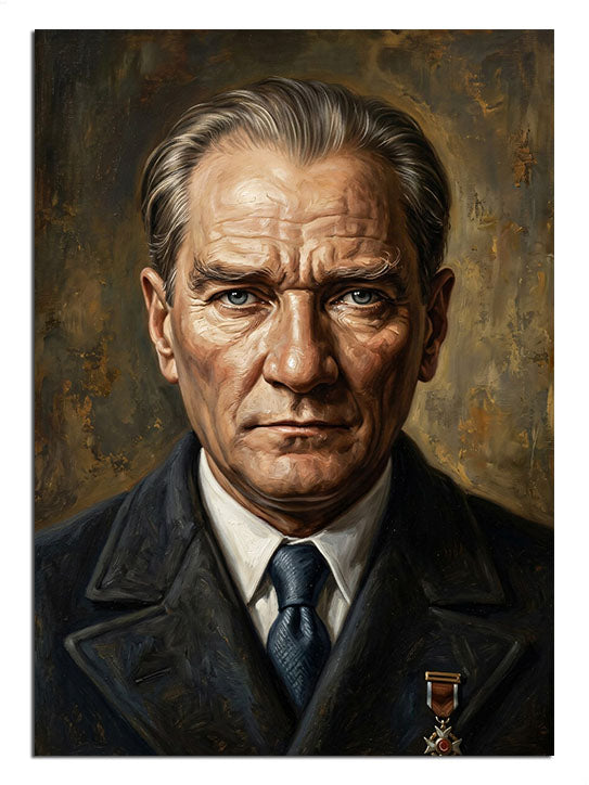 ulu önder atatürk, gazi mustafa kemal, portre