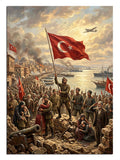 türk bayrağı, süvari, milli mücadele, asker