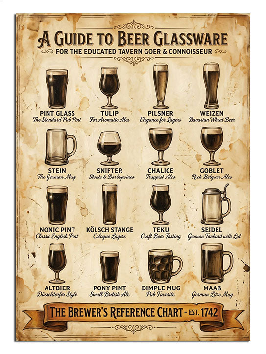 bira çeşitleri, pub dekoru, teknik çizim