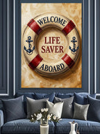 Life Saver Can Simidi Tabelası Kanvas Tablo