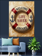 Life Saver Can Simidi Tabelası Kanvas Tablo