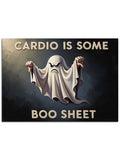 "Cardio is Some Boo Sheet" yazısı.