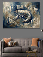 The Maritime Mystery Karides Tabelası Kanvas Tablo