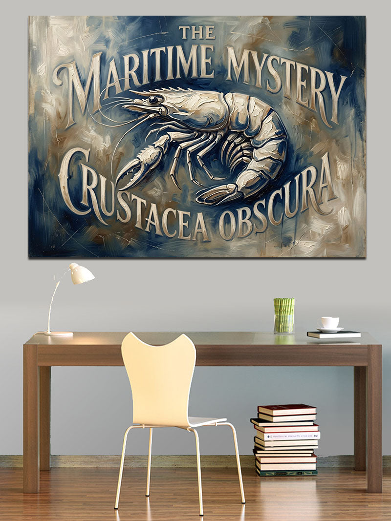 The Maritime Mystery Karides Tabelası Kanvas Tablo