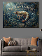 The Prawns Harvest Karides Tabelası Kanvas Tablo