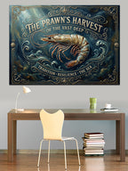 The Prawns Harvest Karides Tabelası Kanvas Tablo