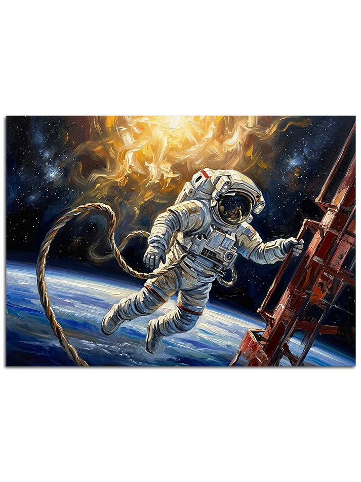 Galaksiler arası yolculuk ve astronot.
