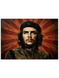 İkonik Che Guevara ve devrim teması.