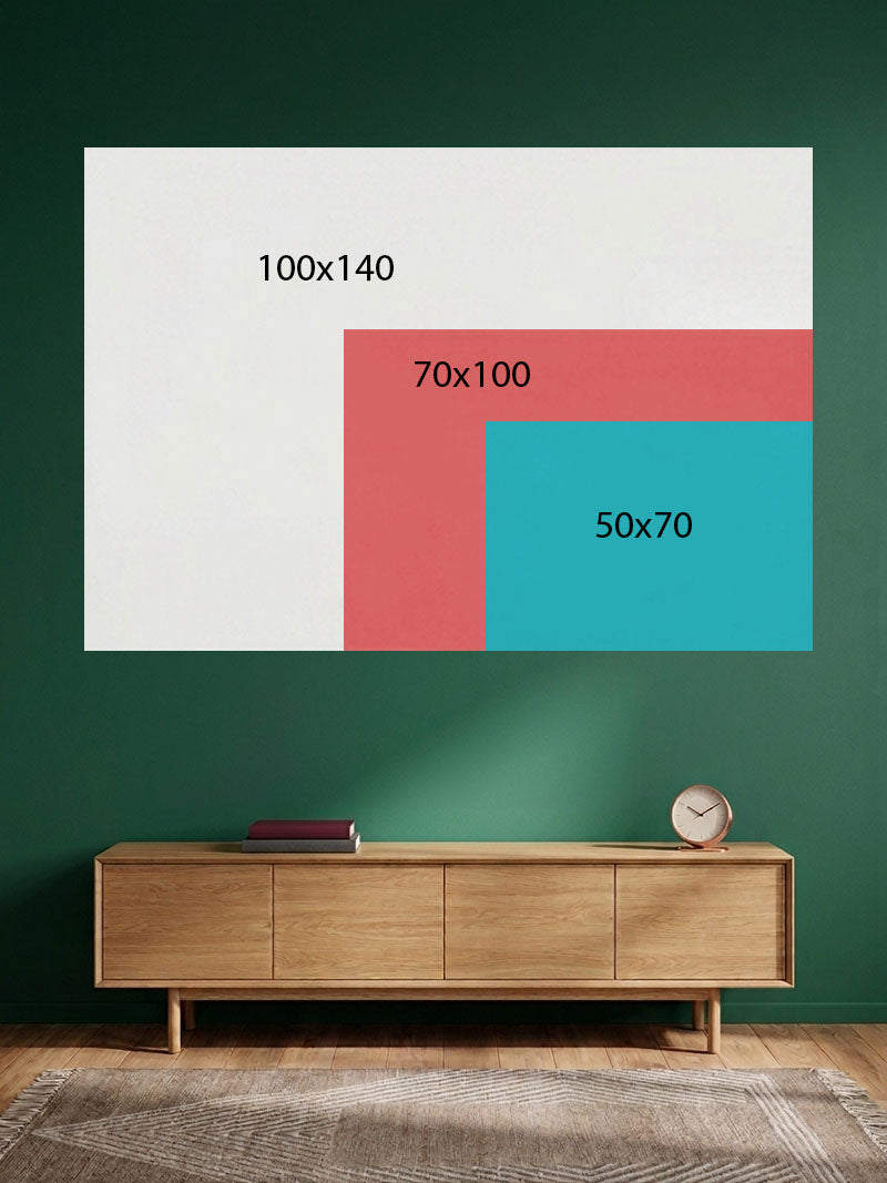 Sahil Yolunda Motosikletli Genç Kadın Kanvas Tablo
